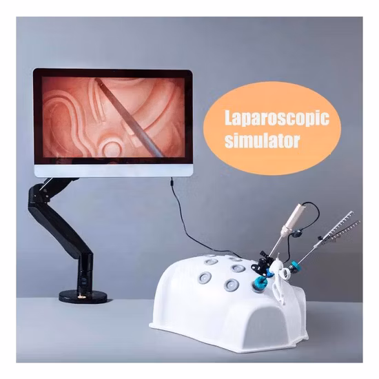 manipulação laparoscópica médica simulador corporal instrumentos de treinamento cliniva